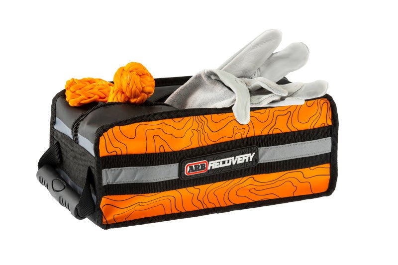 ARB Micro Recovery Bag Orange/Black Topographic Styling PVC Material - Eastern Shore Retros