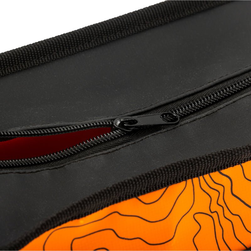 ARB Micro Recovery Bag Orange/Black Topographic Styling PVC Material - Eastern Shore Retros