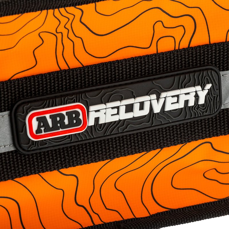 ARB Micro Recovery Bag Orange/Black Topographic Styling PVC Material - Eastern Shore Retros