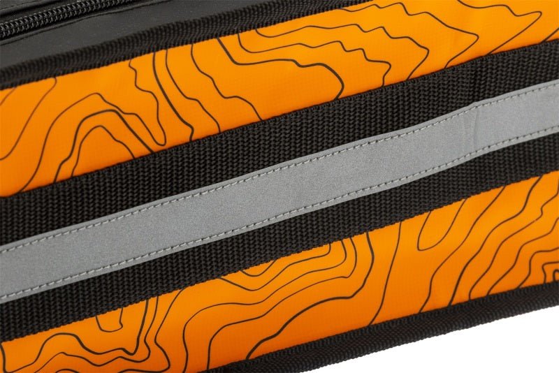 ARB Micro Recovery Bag Orange/Black Topographic Styling PVC Material - Eastern Shore Retros
