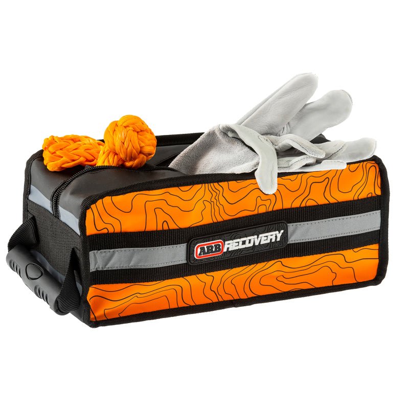 ARB Micro Recovery Bag Orange/Black Topographic Styling PVC Material - Eastern Shore Retros