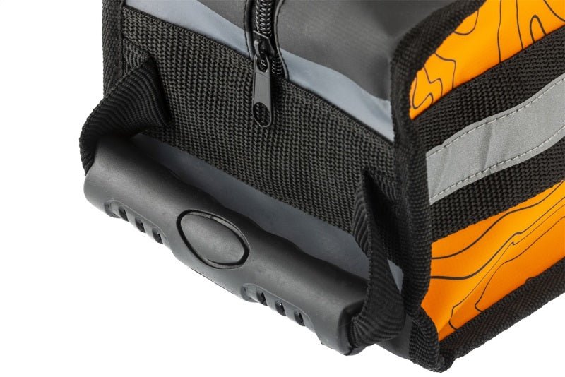 ARB Micro Recovery Bag Orange/Black Topographic Styling PVC Material - Eastern Shore Retros