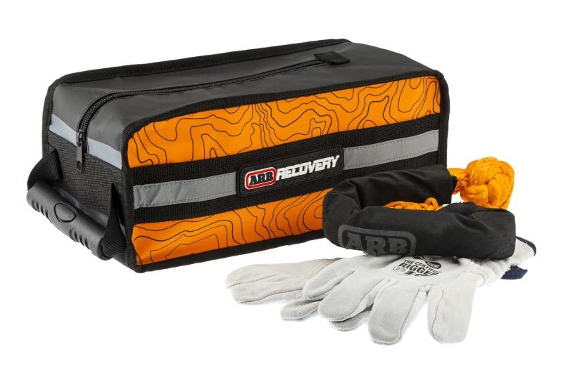 ARB Micro Recovery Bag Orange/Black Topographic Styling PVC Material - Eastern Shore Retros