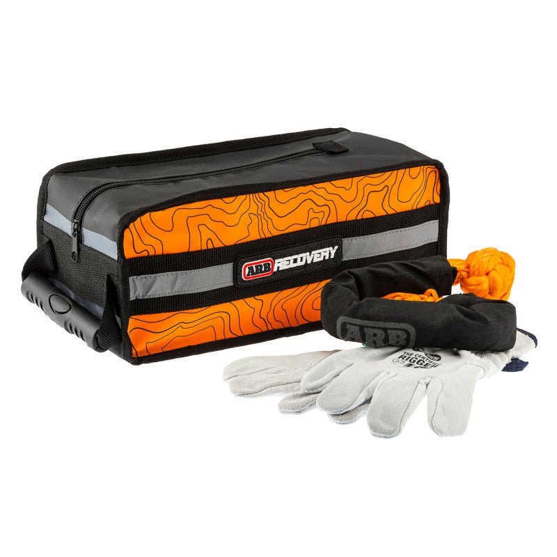 ARB Micro Recovery Bag Orange/Black Topographic Styling PVC Material - Eastern Shore Retros
