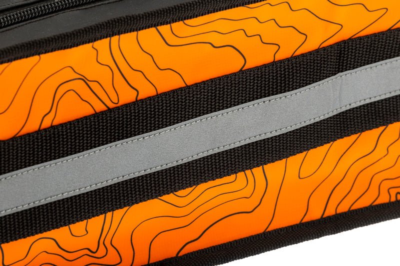 ARB Micro Recovery Bag Orange/Black Topographic Styling PVC Material - Eastern Shore Retros