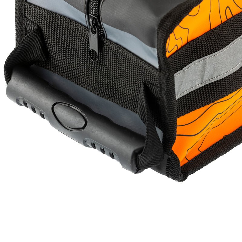 ARB Micro Recovery Bag Orange/Black Topographic Styling PVC Material - Eastern Shore Retros
