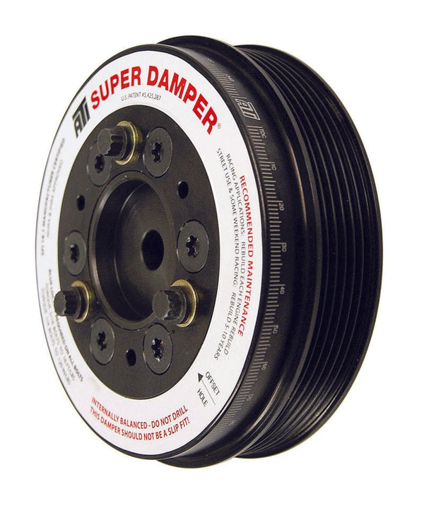 ATI Damper - 5.67in - Alum - 6 Grv - Mini Cooper S - 1.6L -1Pc - Eastern Shore Retros