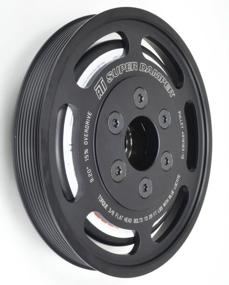 ATI Damper - 7.48in - Alum LW - 6 Grv - 2014+ Corvette LT1/LT4 - Dry Sump - 6 Bolt (Excl SC Pulley) - Eastern Shore Retros