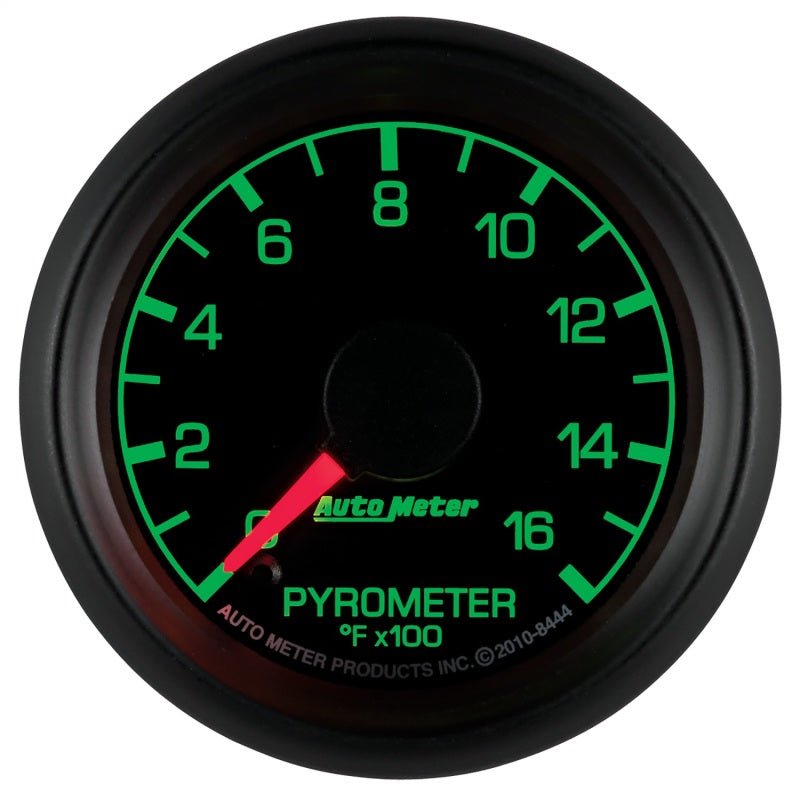 Autometer Factory Match Ford 52.4mm Full Sweep Electronic 0-1600 Deg F EGT/Pyrometer Gauge - Eastern Shore Retros