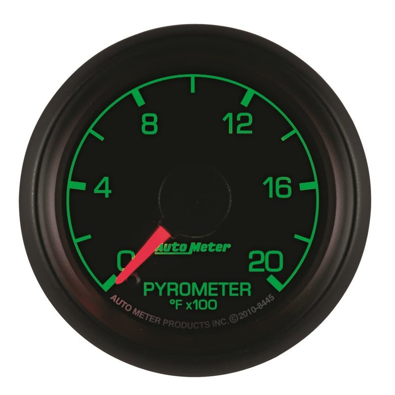 Autometer Factory Match Ford 52.4mm Full Sweep Electronic 0-2000 Deg F EGT/Pyrometer Gauge - Eastern Shore Retros