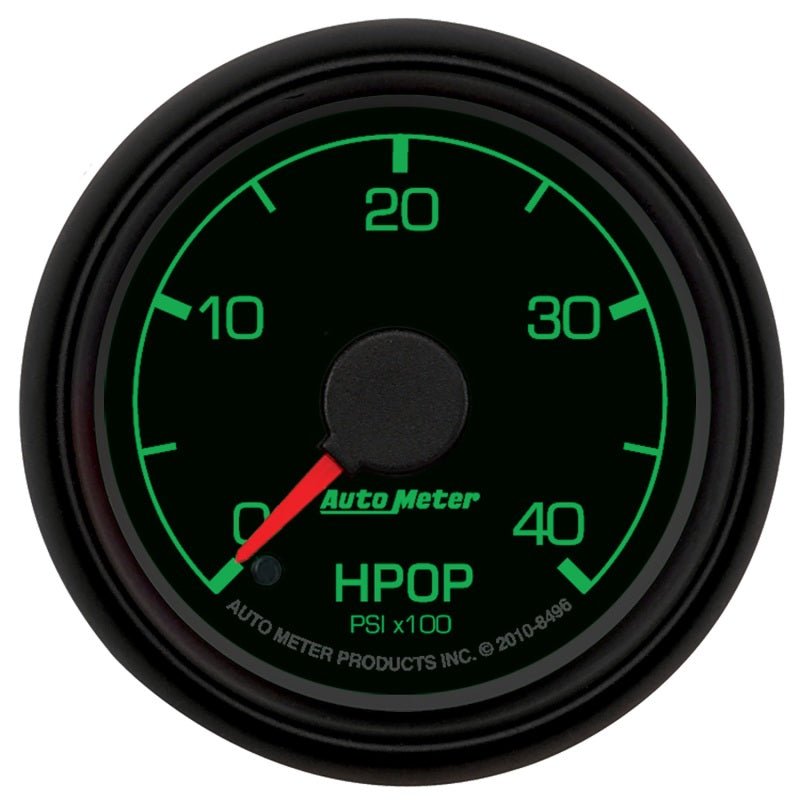 Autometer Factory Match Ford 52.4mm Full Sweep Electronic 0-4000 PSI Diesel HPOP Pressure Gauge - Eastern Shore Retros