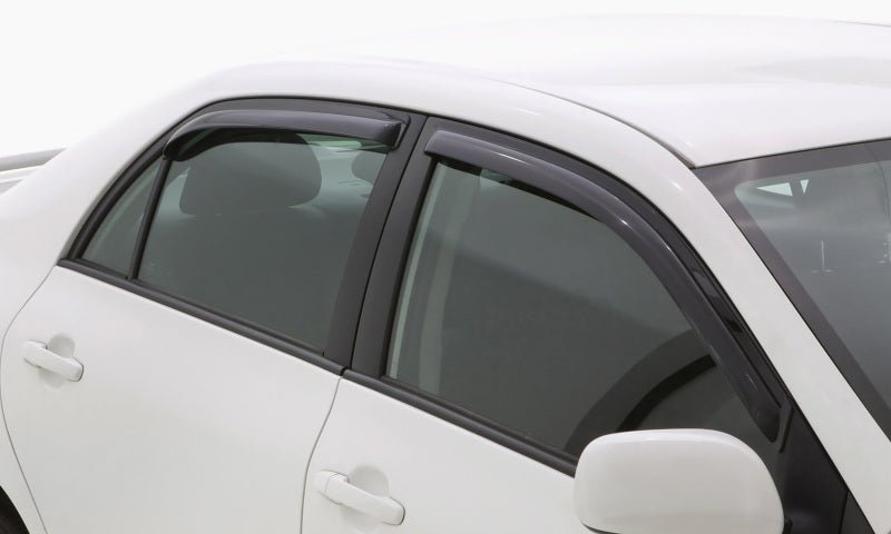 AVS 00-05 Ford Focus ZX4 Ventvisor In-Channel Front & Rear Window Deflectors 4pc - Smoke - Eastern Shore Retros