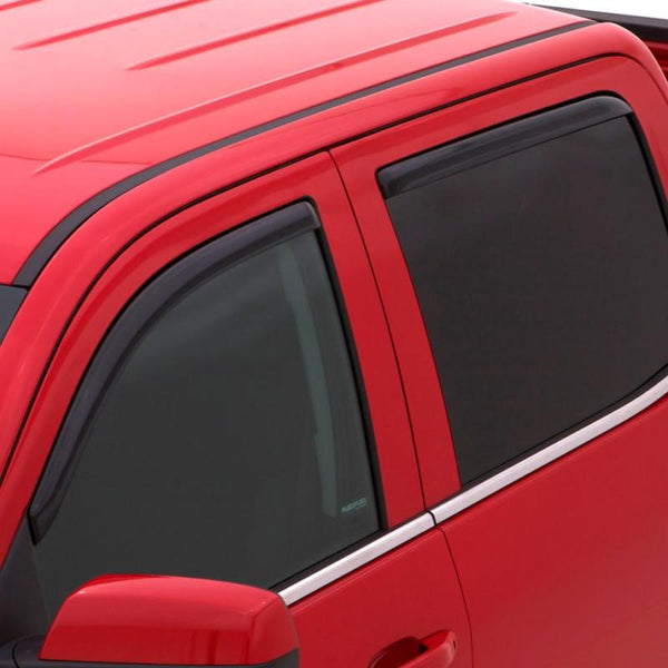 AVS 00-05 Ford Focus ZX4 Ventvisor In-Channel Front & Rear Window Deflectors 4pc - Smoke - Eastern Shore Retros