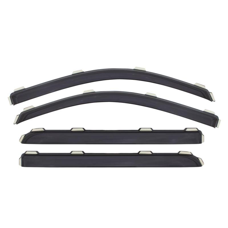 AVS 01-07 Ford Escape Ventvisor In-Channel Front & Rear Window Deflectors 4pc - Smoke - Eastern Shore Retros