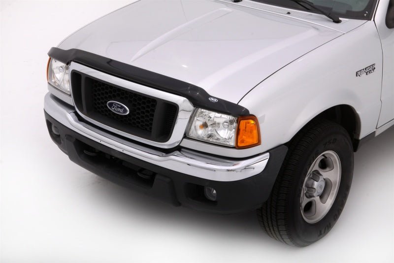 AVS 04-12 Ford Ranger Hoodflector Low Profile Hood Shield - Smoke - Eastern Shore Retros