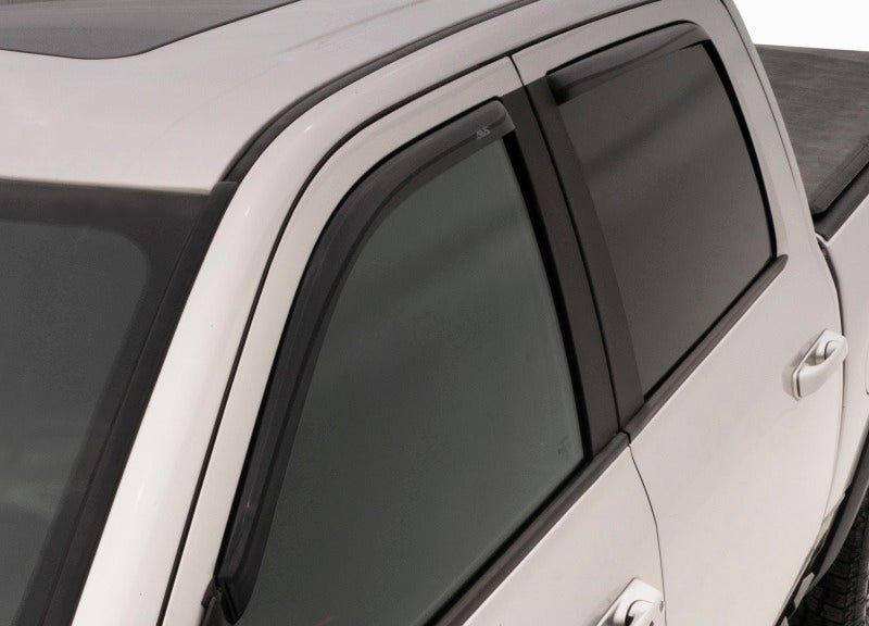 AVS 04-14 Ford F-150 Supercab Ventvisor In-Channel Front & Rear Window Deflectors 4pc - Smoke - Eastern Shore Retros