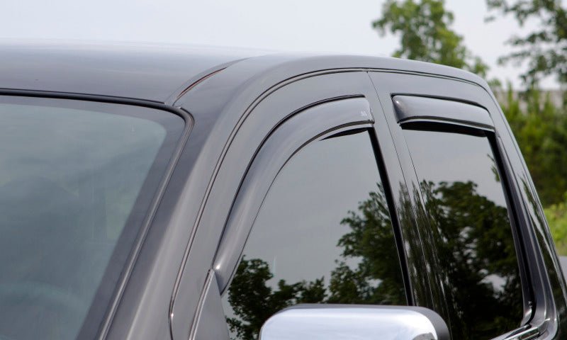 AVS 04-14 Ford F-150 Supercab Ventvisor In-Channel Front & Rear Window Deflectors 4pc - Smoke - Eastern Shore Retros