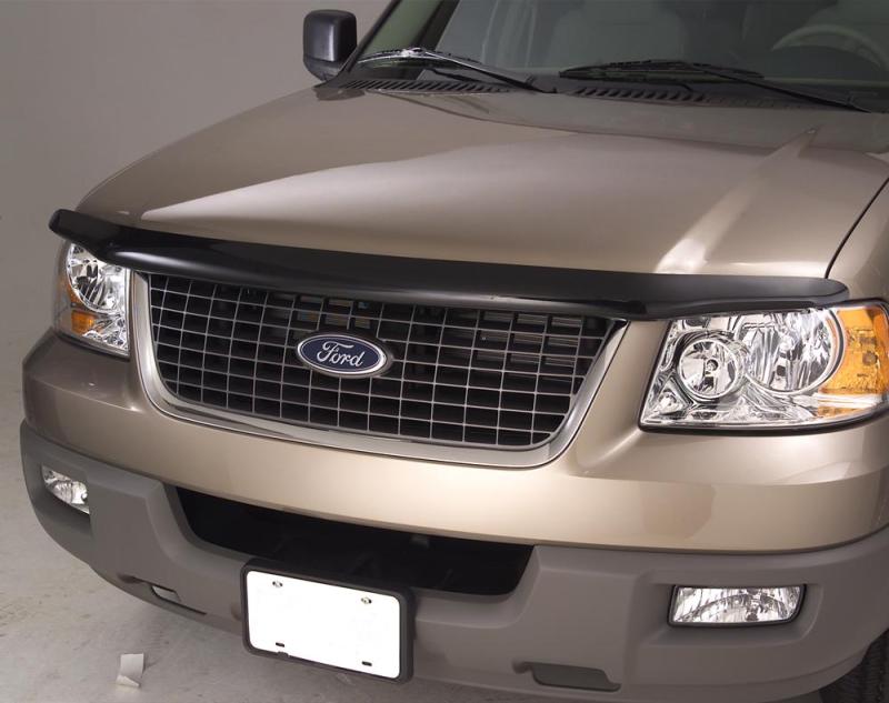 AVS 07-13 GMC Sierra 1500 Hoodflector Low Profile Hood Shield - Smoke - Eastern Shore Retros