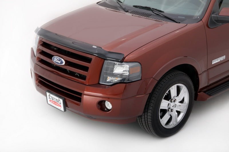 AVS 07-17 Ford Expedition Bugflector Medium Profile Hood Shield - Smoke - Eastern Shore Retros