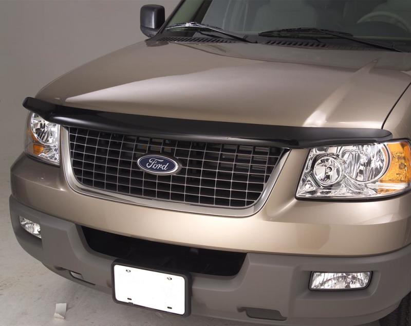 AVS 07-17 Ford Expedition Hoodflector Low Profile Hood Shield - Smoke - Eastern Shore Retros