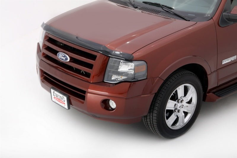 AVS 07-17 Ford Expedition Hoodflector Low Profile Hood Shield - Smoke - Eastern Shore Retros