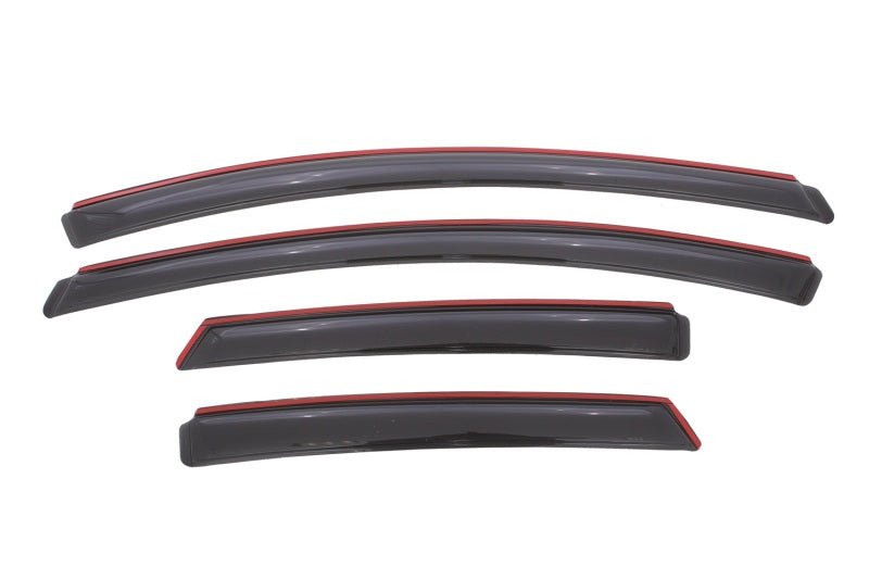 AVS 12-18 Ford Focus Ventvisor In-Channel Front & Rear Window Deflectors 4pc - Smoke - Eastern Shore Retros