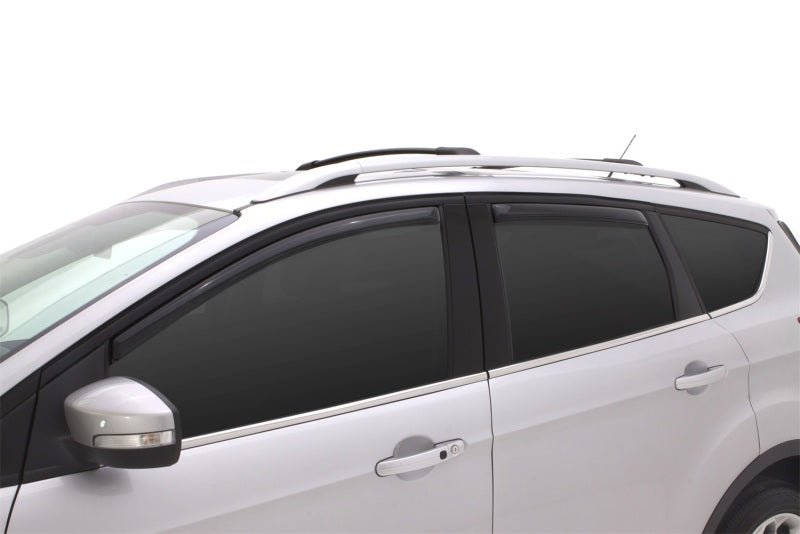 AVS 13-18 Ford Escape Ventvisor In-Channel Front & Rear Window Deflectors 4pc - Smoke - Eastern Shore Retros