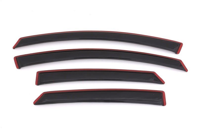 AVS 13-18 Ford Fusion Ventvisor In-Channel Front & Rear Window Deflectors 4pc - Smoke - Eastern Shore Retros