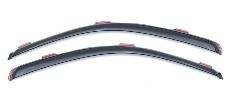 AVS 15-18 Ford F-150 Standard Cab Ventvisor In-Channel Window Deflectors 2pc - Smoke - Eastern Shore Retros