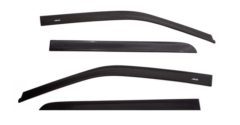 AVS 15-18 Ford F-150 Supercrew Ventvisor In-Channel Front & Rear Window Deflectors 4pc - Smoke - Eastern Shore Retros