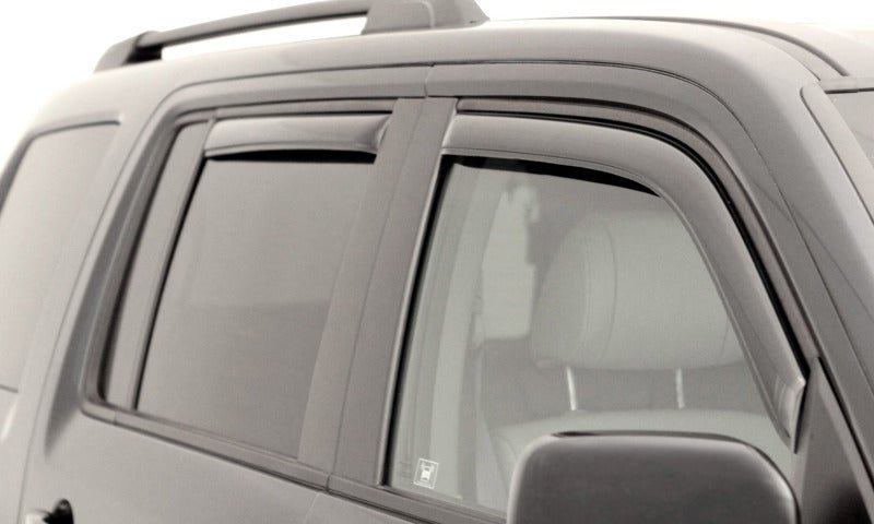 AVS 2018 Ford Expedition Ventvisor In-Channel Front & Rear Window Deflectors 4pc - Smoke - Eastern Shore Retros