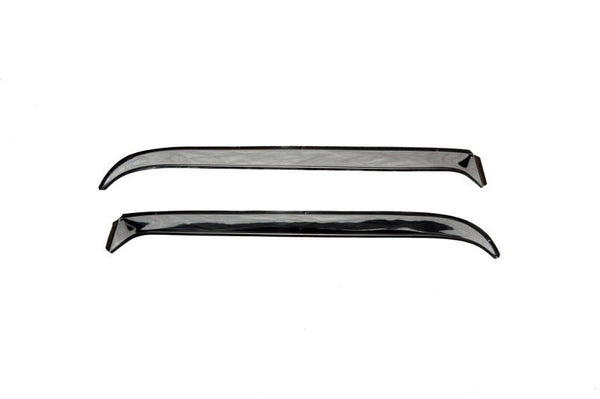 AVS 48-52 Ford Pickup Ventshade Window Deflectors 2pc - Stainless - Eastern Shore Retros