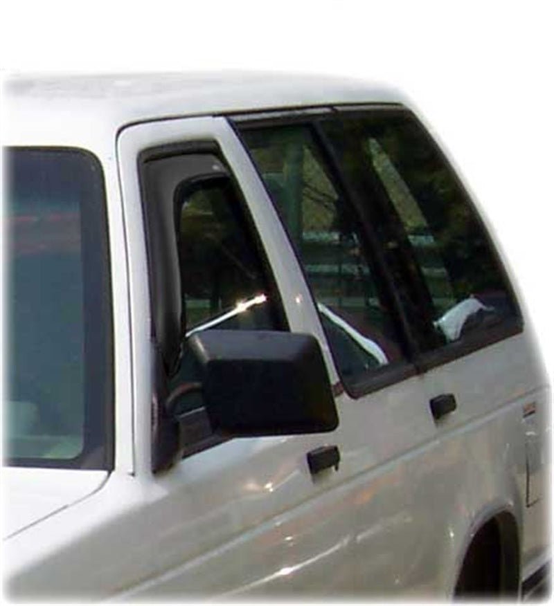 AVS 80-96 Ford Bronco Standard Cab Ventvisor In-Channel Window Deflectors 2pc - Smoke - Eastern Shore Retros