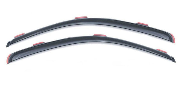 AVS 97-03 Ford F-150 Standard Cab Ventvisor In-Channel Window Deflectors 2pc - Smoke - Eastern Shore Retros