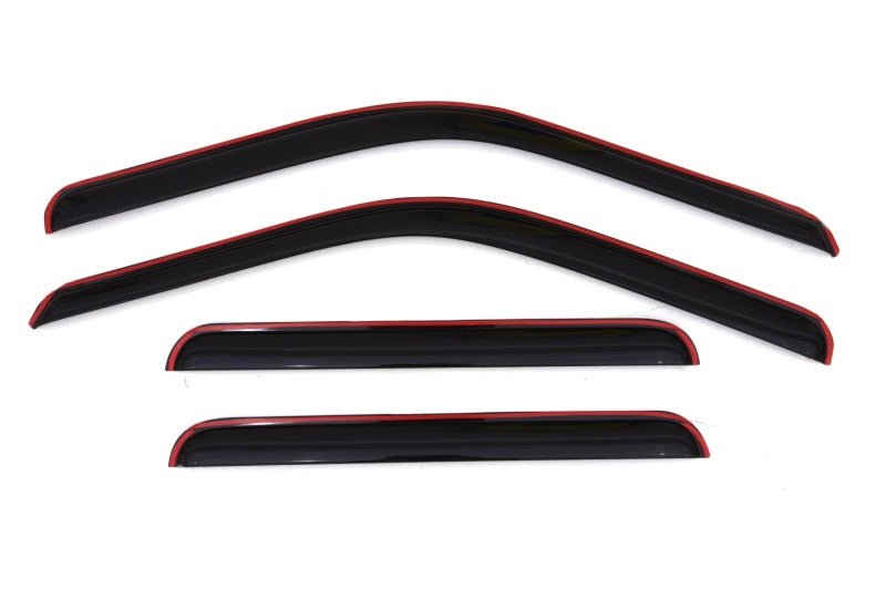 AVS 99-16 Ford F-250 Supercrew Ventvisor In-Channel Front & Rear Window Deflectors 4pc - Smoke - Eastern Shore Retros