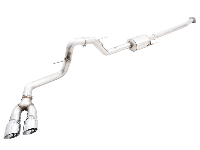 AWE 0FG 21+ Ford F150 Dual Side Exit Cat-Back Exhaust- 4.5in Chrome Silver Tips - Eastern Shore Retros