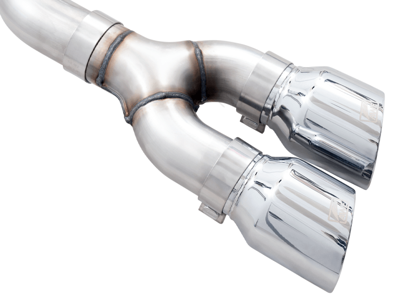 AWE 0FG 21+ Ford F150 Dual Side Exit Cat-Back Exhaust- 4.5in Chrome Silver Tips - Eastern Shore Retros