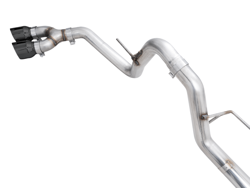 AWE 0FG 21+ Ford F150 Dual Side Exit Cat-Back Exhaust - 4.5in Diamond Black Tips - Eastern Shore Retros