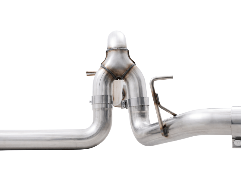 AWE 0FG 21+ Ford F150 Dual Split Rear Cat-Back Exhaust- 5in Diamond Black Tips - Eastern Shore Retros