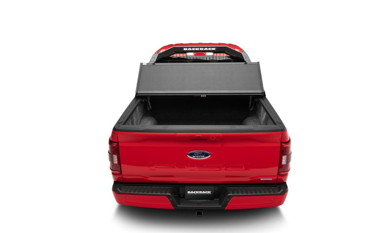 BackRack 15-23 Ford F-150 14-Gauge Steel Trace Rack w/ Hardware Kit - Black - Eastern Shore Retros