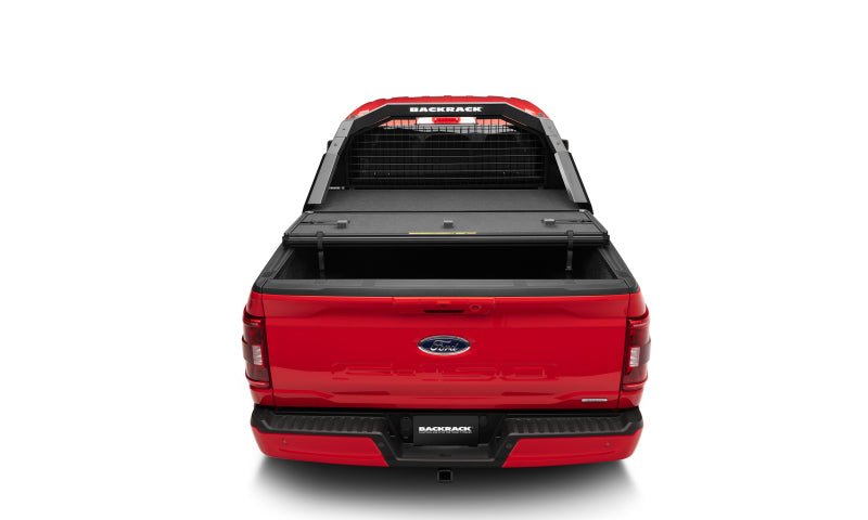 BackRack 15-23 Ford F-150 14-Gauge Steel Trace Rack w/ Hardware Kit - Black - Eastern Shore Retros