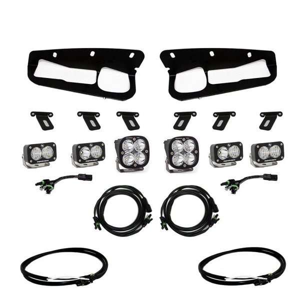 Baja Designs 2021+ Ford Bronco Fog Pocket Kit 21-Up Pro w/Upfitter - Eastern Shore Retros