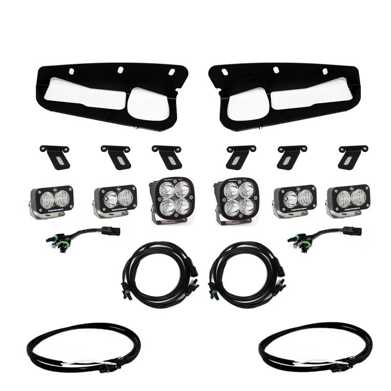 Baja Designs 2021+ Ford Bronco Fog Pocket Kit 21-Up Pro w/Upfitter - Eastern Shore Retros