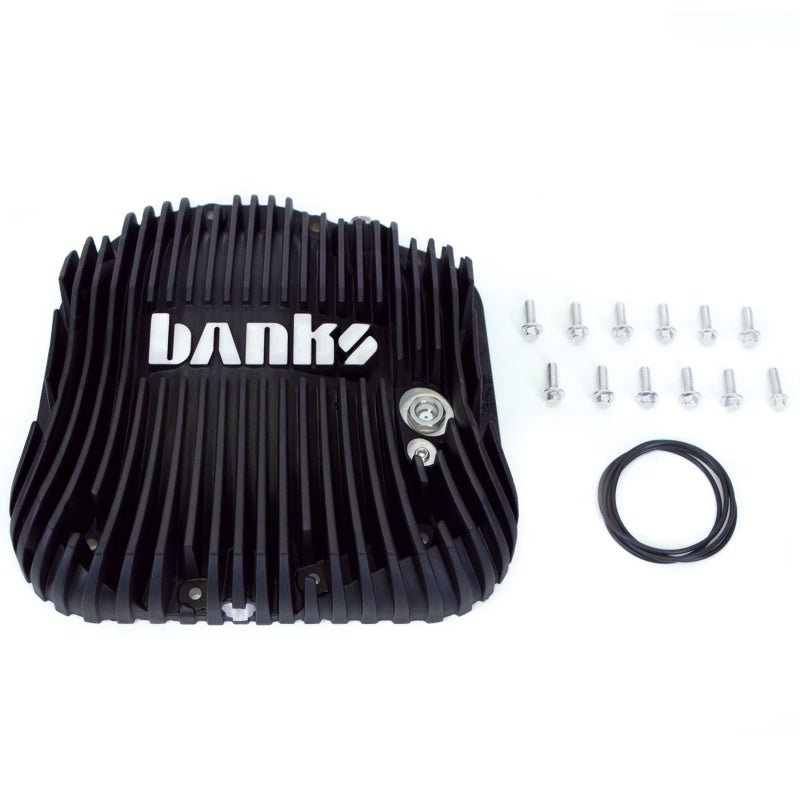 Banks 85-19 Ford F250/ F350 10.25in 12 Bolt Black-Ops Differential Cover Kit - Eastern Shore Retros