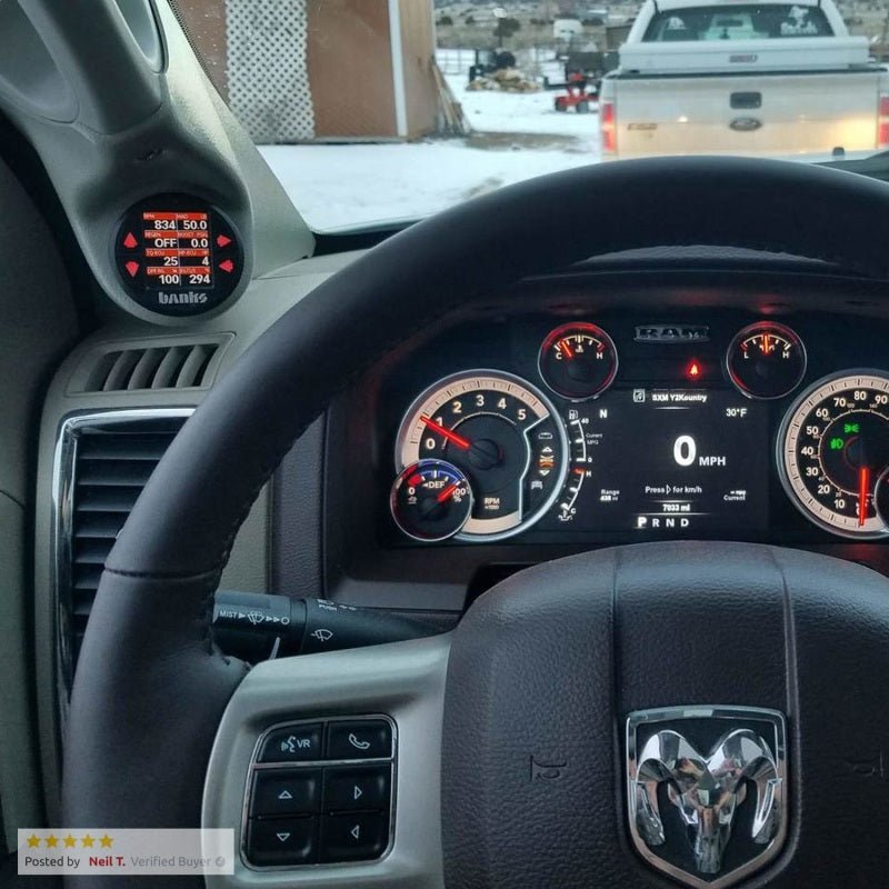 Banks Power 14-18 Jeep Grand Cherokee / Ram 1500 3.0L EcoDiesel Derringer Tuner (Gen 2) w/ iDash 1.8 - Eastern Shore Retros