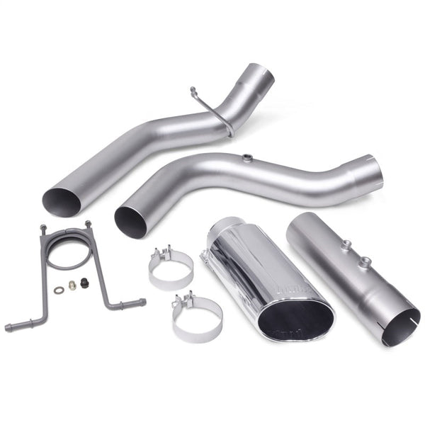 Banks Power 17+ GM Duramax L5P 2500/3500 Monster Exhaust System - SS Single Exhaust w/ Chrome Tip - Eastern Shore Retros