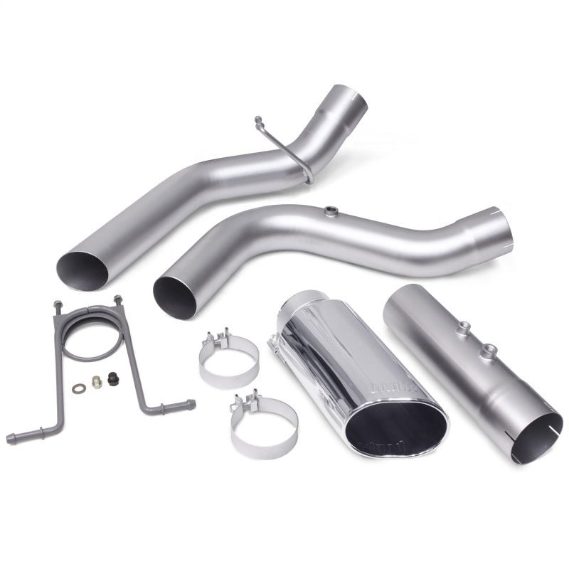 Banks Power 17+ GM Duramax L5P 2500/3500 Monster Exhaust System - SS Single Exhaust w/ Chrome Tip - Eastern Shore Retros