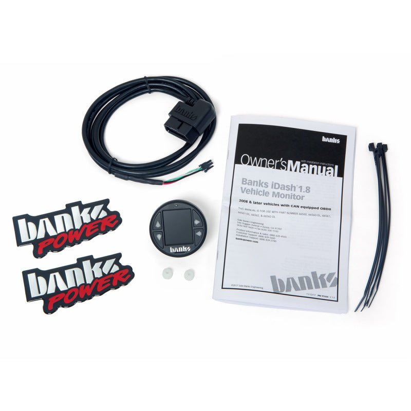 Banks Power 2008+ Universal iDash 1.8 Super Gauge - Eastern Shore Retros