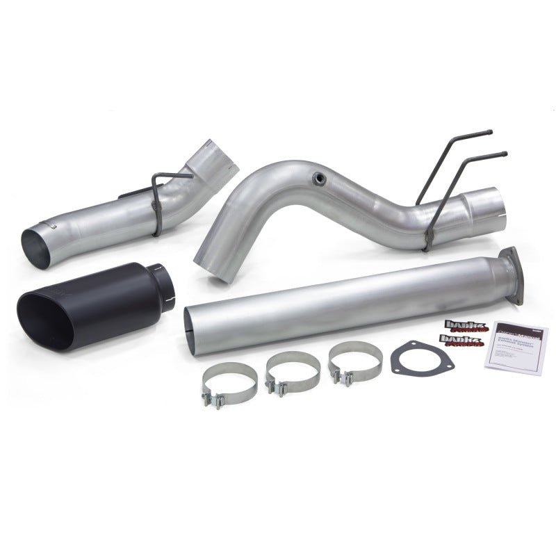 Banks Power 2017 Ford 6.7L 5in Monster Exhaust System - Single Exhaust w/ Black Tip - Eastern Shore Retros