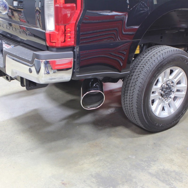 Banks Power 2017 Ford 6.7L 5in Monster Exhaust System - Single Exhaust w/ Chrome Tip - Eastern Shore Retros